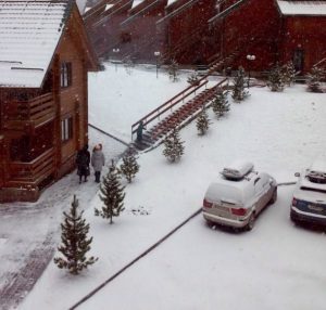 Буковель, перший сніг
