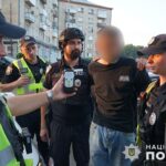 Погоня у Тернополі: п'яний водій зі зброєю тікав від поліції (ФОТО, ВІДЕО)