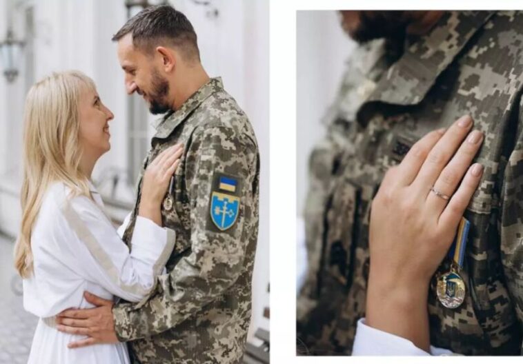 Тернопільський кулеметник зворушливо зробив пропозицію коханій