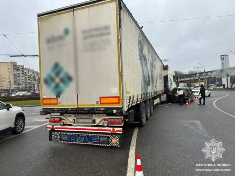 Аварія у Тернополі