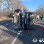 На Тернопільщині зіткнулися три автомобілі марки Volkswagen