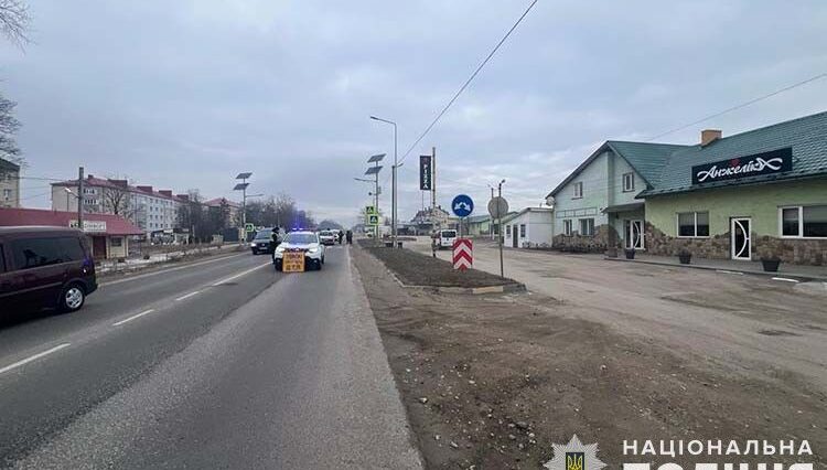 На Теребовлянщині зранку водійка збила 13-річного хлопця