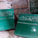 У Бережанському замку відкрили виставку столітнього кахлю з села Рай