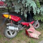 У Тернополі мотоцикліст в'їхав в авто і втік з місця аварії