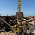 У Кременці впала стріла баштового крана