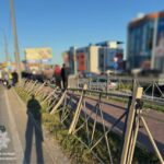 У Тернополі на Будного перекинувся автомобіль
