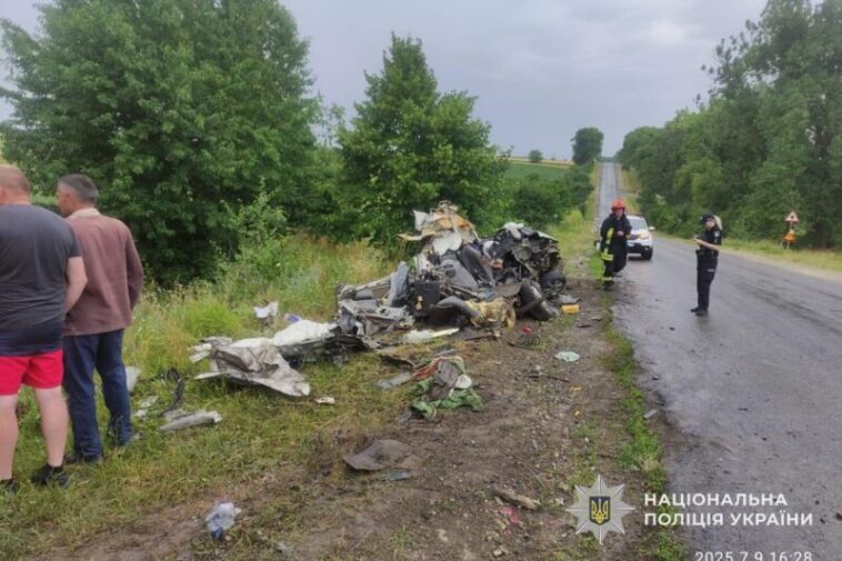 У аварії на Тернопільщині загинуло чотири людини