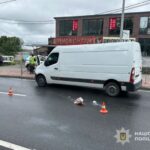 У Тернополі водій на мікроавтобусі збив 90-річного пішохода