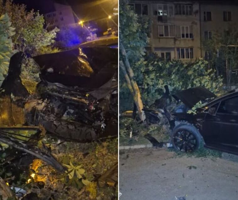 У Тернополі п’яний водій “Тесли” вчинив ДТП і сховався від патрульних