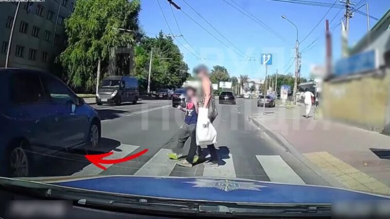 У Тернополі водії не пропускають пішоходів навіть під наглядом патрульних