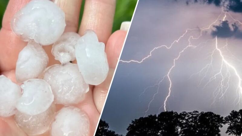 Грози та град: штормове попередження на Тернопільщині