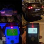 Під час нічного чергування патрульні виявили двох п'яних водіїв