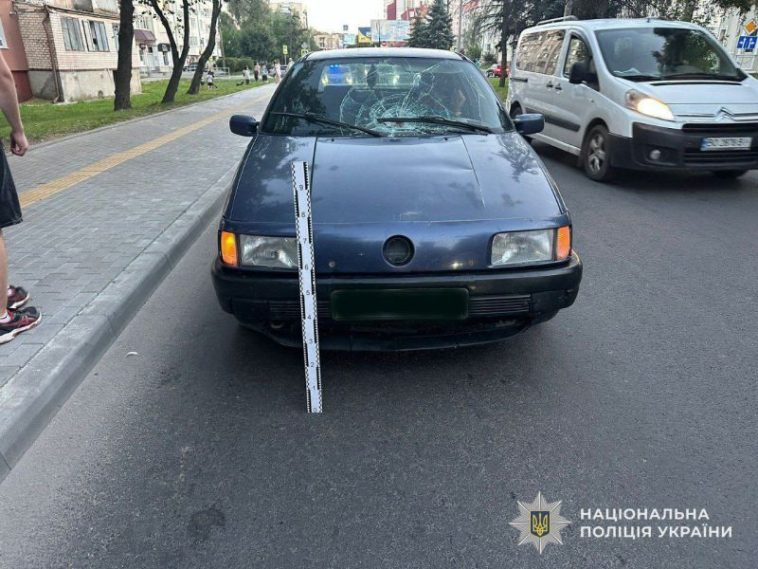 У Тернополі затримали водія, який у стані алкогольного сп’яніння збив 13-річного хлопця