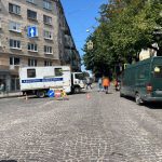 У Тернополі на бульварі Тараса Шевченка ускладнений рух