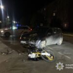 ДТП у Борщеві: водій двоколісника у реанімації