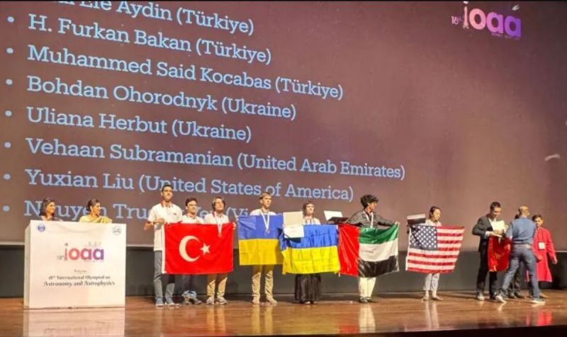 Школярка з Тернополя Уляна Гербут здобула “бронзу” на Міжнародній олімпіаді з астрономії в Індії