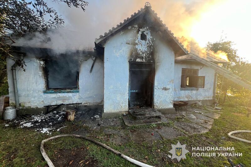 Смертельна пожежа на Тернопільщині: загинув чоловік