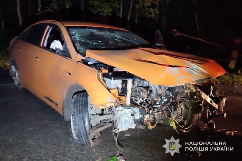 Смертельна ДТП на Тернопільщині під час обгону: загинув водій Hyundai Sonata