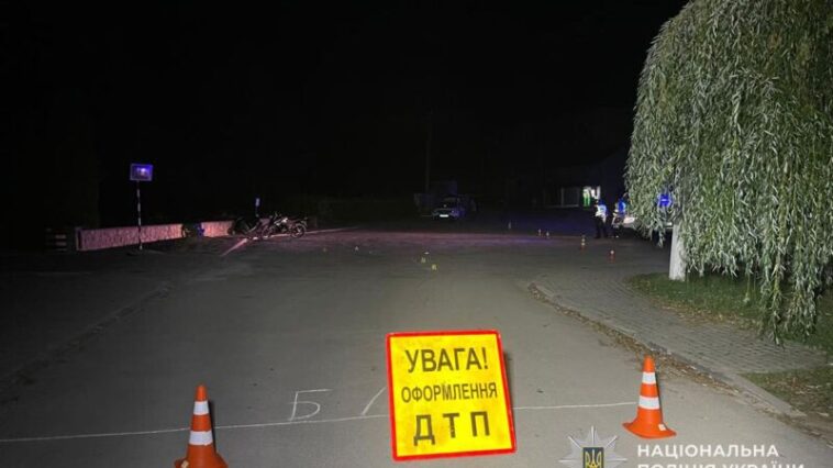 Нічна ДТП у Хоросткові: 15-річні кермувальники скутера та мотоцикла в лікарні