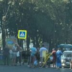 У Тернополі водій на "Нісані" збив жінку на переході