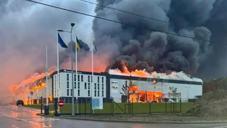 РФ здійснила наймасштабнішу комбіновану атаку на Львів: горить індустріальний парк