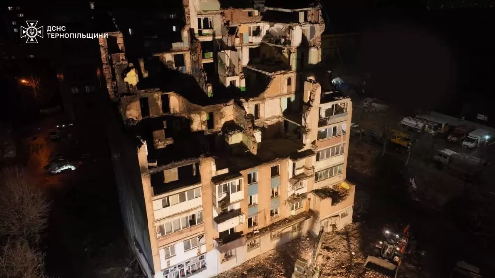 Пошуково-рятувальні роботи у Тернополі уже завершили