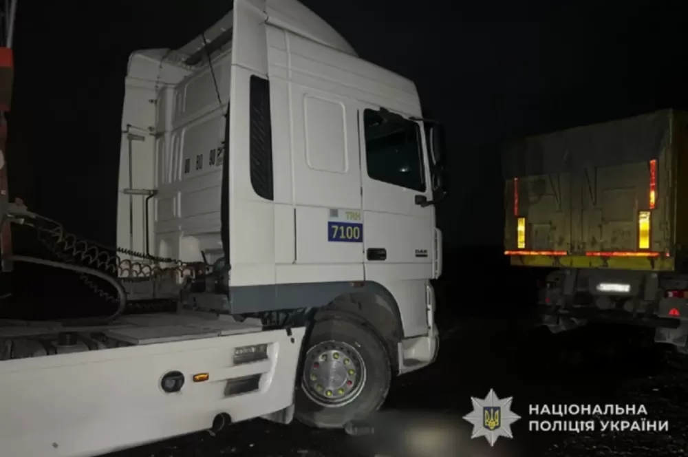 На Тернопільщині біля вантажівки виявили мертвого водія