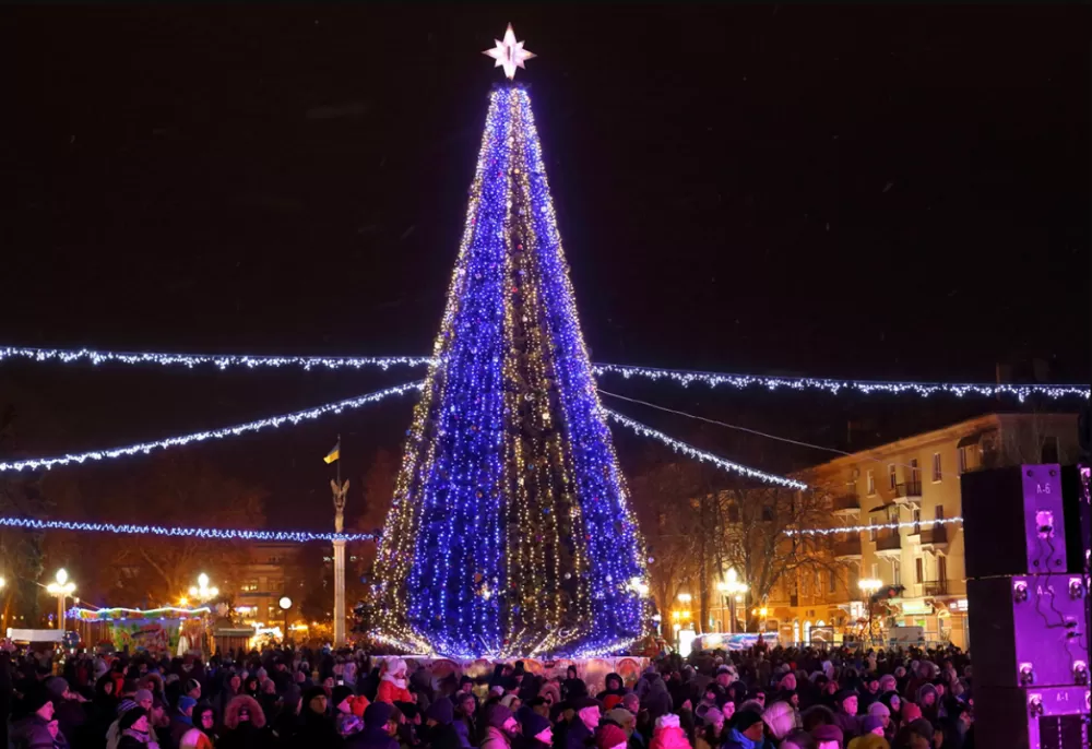 У центрі Тернополя через трагедію 19 листопада не буде новорічної ялинки