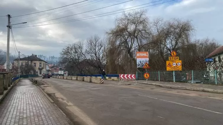У Бучачі замінять аварійний міст через річку Стрипа