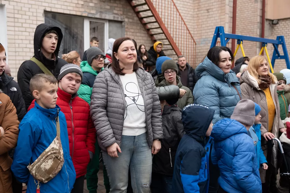 У Тернополі для дітей навчально-реабілітаційного центру облаштували «Казковий купол»