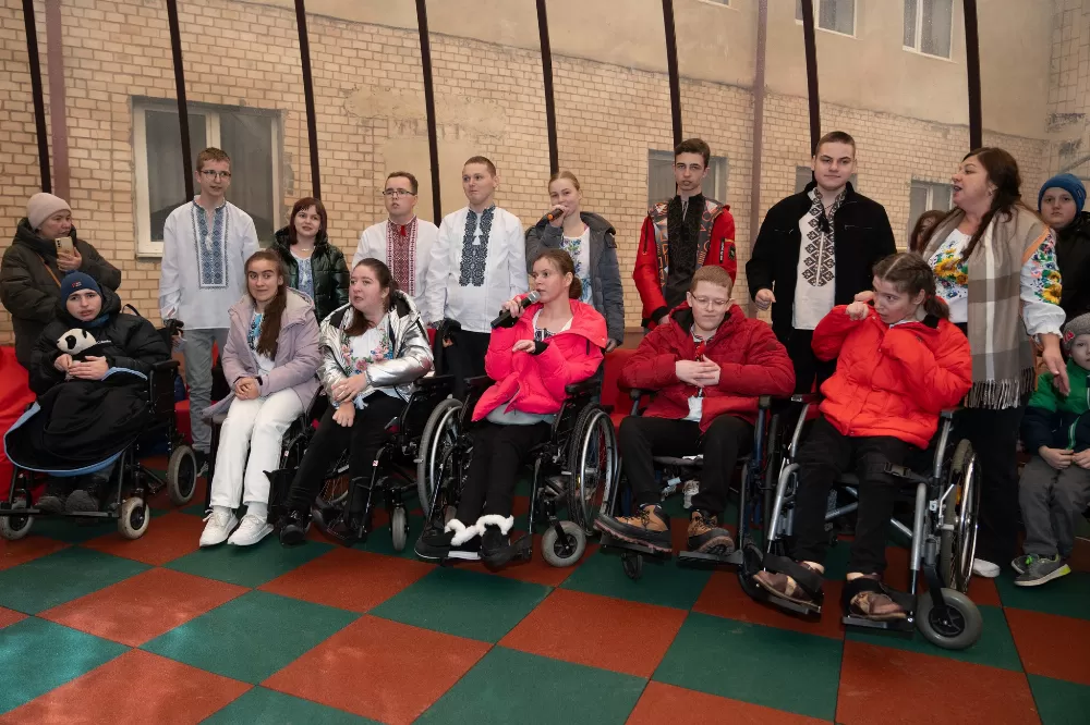 У Тернополі для дітей навчально-реабілітаційного центру облаштували «Казковий купол»