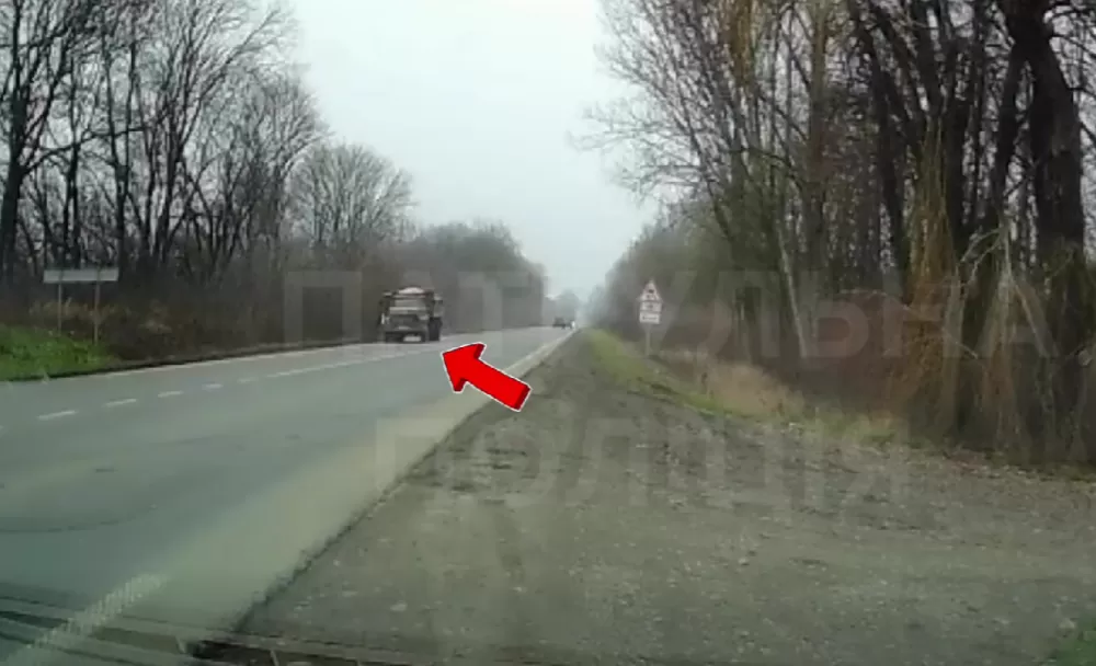 На Тернопільщині оштрафували водія, який забруднив дорогу