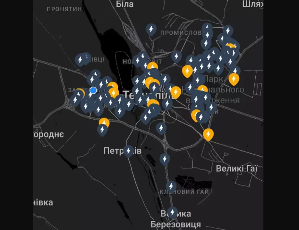 На Тернопільщині ввели графік аварійних відключень світла