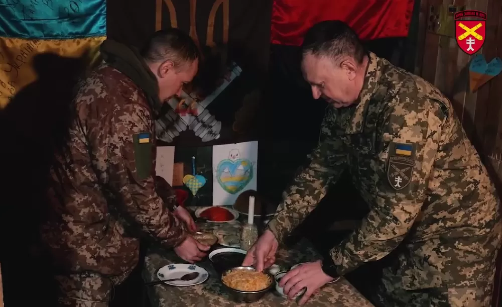 Різдво на нулі: бійці з Тернопільщини показали, як зустрічають свята на передовій