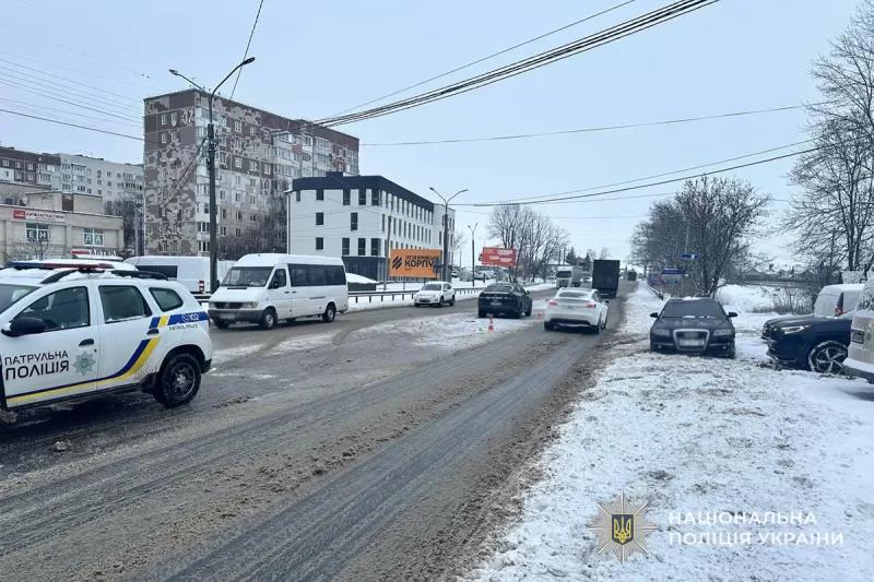 Смертельна аварія у Тернополі: водій BMW збив пішохода