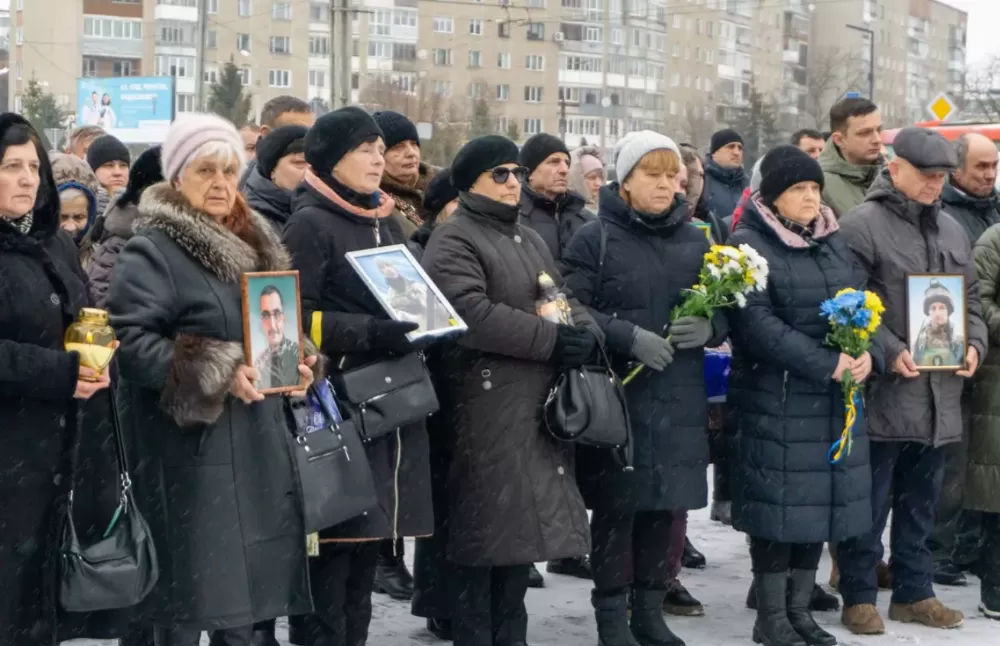 У Тернополі відбулась панахида пам’яті за захисниками України