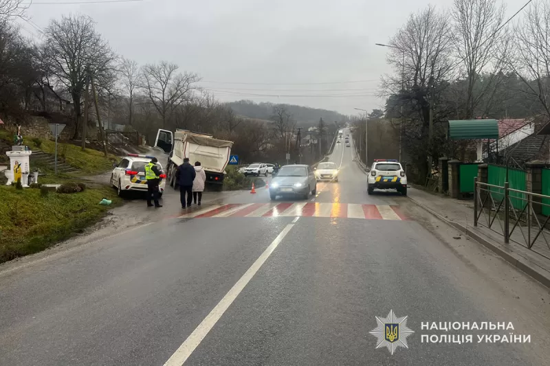 На Тернопільщині судитимуть водія вантажівки, який збив школярку на переході