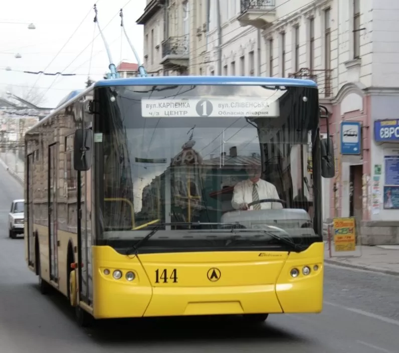 У Тернополі не курсують тролейбуси через масиви «Східний» і «Сонячний»