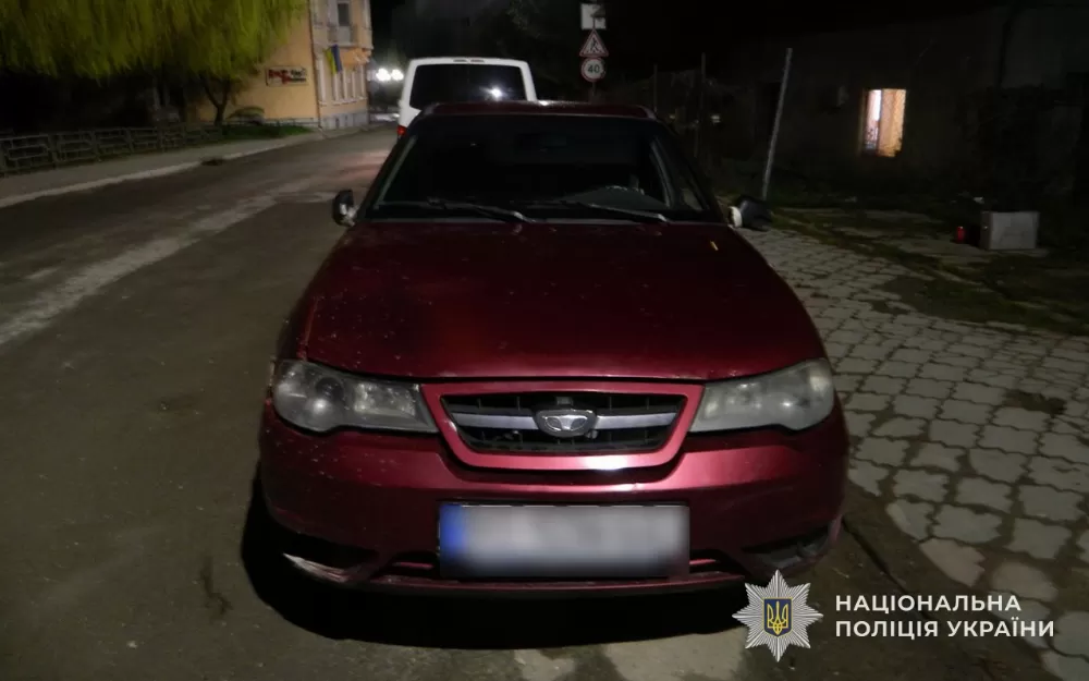На Чортківщині затримали чоловіка, який перебував у СЗЧ та викрав автомобіль зі стоянки
