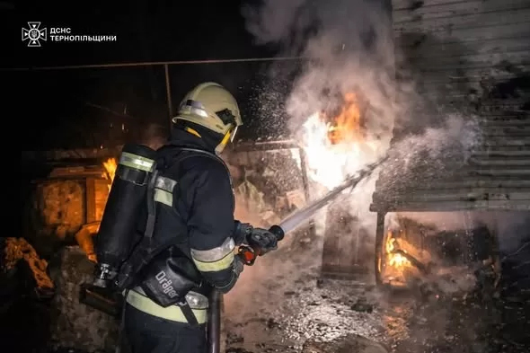 На Чортківщині у пожежі загинули тварини: вважають, що це був підпал