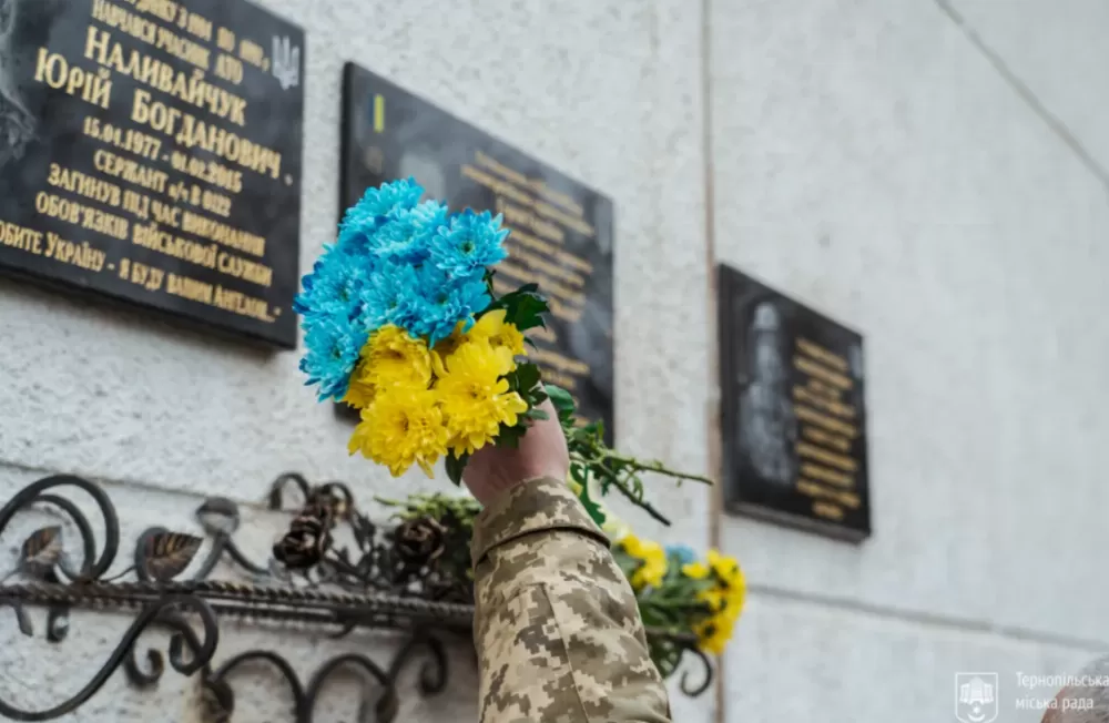 У Тернополі встановлять меморіальні таблиці двом загиблим Героям