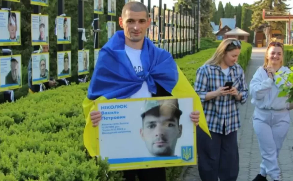 З чеченського полону – на рідну Тернопільщину повернувся захисник Василь Ніколюк