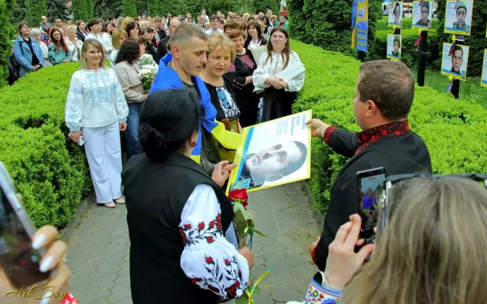 У Шумську зустріли звільненого з полону Андрія Кузьмича