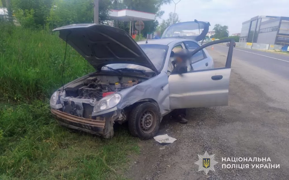 Зіткнення авто і падіння мотоцикла: дві ДТП на Тернопільщині