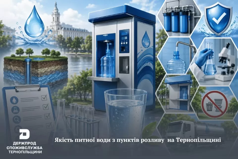 У Тернополі перевірятимуть якість води у водоматах