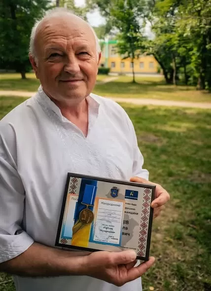 За внесок у збереження історичної спадщини: Миколу Проціва відзначили медаллю «Гордість Бережанщини»
