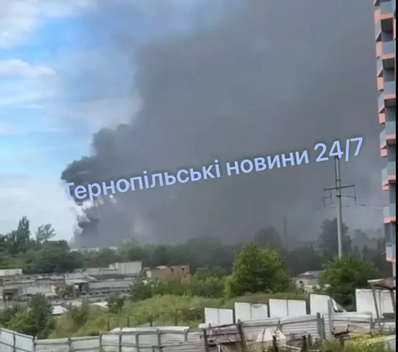 Пожежа у Тернополі