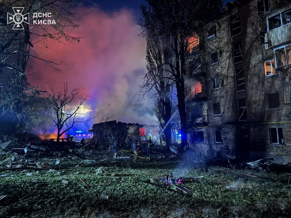 Масована ракетна атака по Києву 19 липня