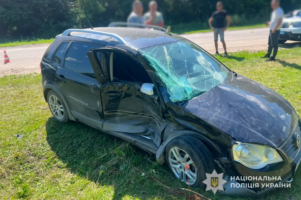 Аварія з потерпілими у селі Семенів, Тернопільський район