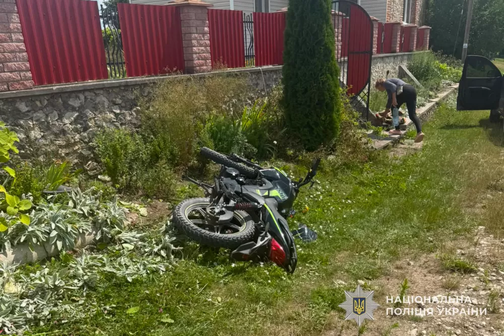 Загинув мотоцикліст у Підволочиській громаді